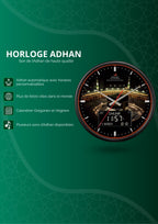horloge adhan mecqua